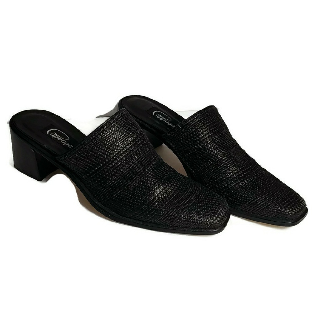 Pappagallo Womens Wedge Heels, 8.5, Black